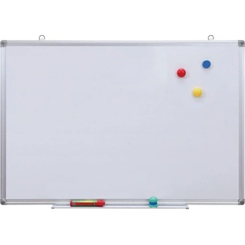 Office1 Бяла дъска, 90 x 120 cm, магнитна, с алуминиева рамка (1077140065)