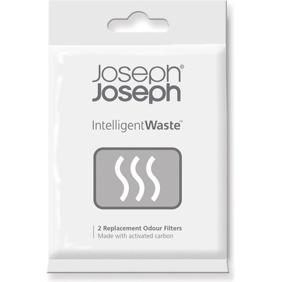 Joseph Joseph Резервни филтри за неприятни миризми INTELLIGENT WASTE, 2 бр. , за кофи за боклук TOTEM, TITAN и STACK, Joseph Joseph (JS30005)