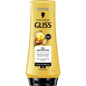 Schwarzkopf GLISS Балсам за коса с подхранващи масла, 200 ml (2024536)