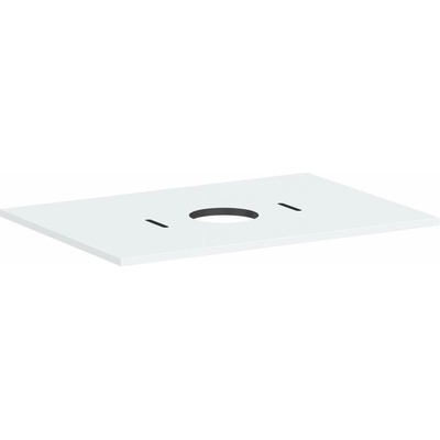 Hansgrohe Xilesa E doska 78 x 1,6 x 55 cm biela matná 54275700