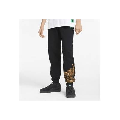 PUMA x MINECRAFT Sweatpants Kids Puma Bl | 4064535354348 | Černá | 116