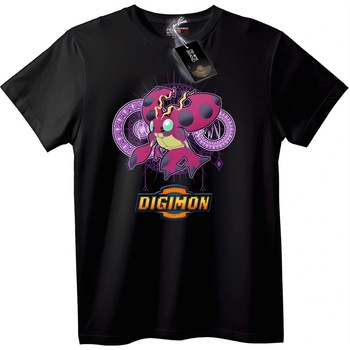 NOONEBRAND Тениска Digimon Tentomon - XL, Black