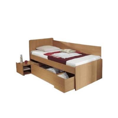 Tempo Kondela Postel s úložným prostorem, buk, 90x200, OTO