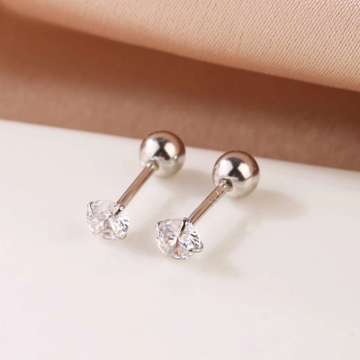 Jan Kos jewellery stříbrné náušnice MHT-2539/SW00