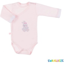 Ewa Body pro předčasně narozené děti Newborn dl.rukáv růžová