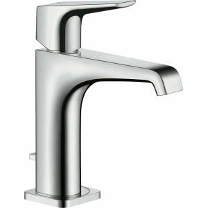 Hansgrohe Смесител за умивалник Hansgrohe Axor CitterioE 130 с едноръкохватков механизъм и дръжка (36110000)