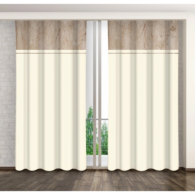 Luxusný záves s mramorovým vzorom ZMS-010 Rozmer závesu: 140x250cm