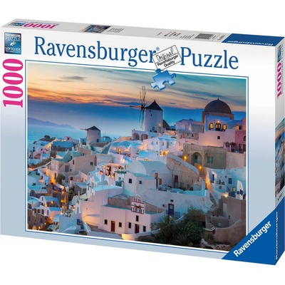 Ravensburger Večer v Santorini 1000 dílků – Zboží Mobilmania