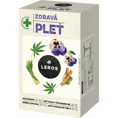 Leros Zdravá pleť čaj pro dokonalou pleť 20 x 1,5 g