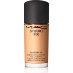MAC Cosmetics Mini Studio Fix Fluid SPF 15 24HR Matte Foundation + Oil Control матиращ фон дьо тен SPF 15 цвят NC20 15ml