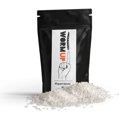 WormUP Křupaví červíci Se solí 80 g