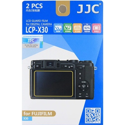 JJC LCP-X30 ochranná fólie LCD pro Fujifilm FINEPIX X30