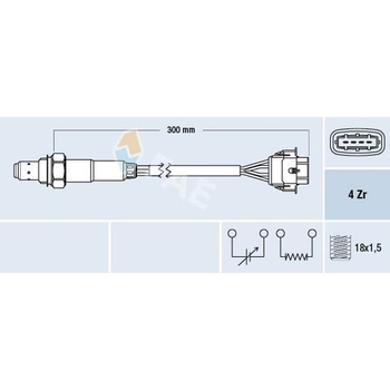 Lambda sonda FAE 77246