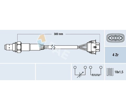 Lambda sonda FAE 77246