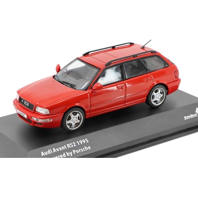 Solido Audi RS2 Avant Audi 80 červená 1:43