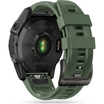 Tech-Protect Силиконова каишка за GARMIN FENIX 3 / 3HR / 5X / 5X PLUS / 6X / 6X PRO / 7X - army green (9589046921636) - 10014