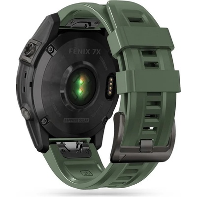 Tech-Protect Силиконова каишка за Garmin Fenix 3 / 3hr / 5x / 5x Plus / 6x / 6x Pro / 7x от Tech-Protect IconBand - Army Green (9589046921636)