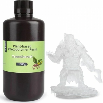 ELEGOO Plant-based Resin 1KG priesvitná 50.103.0045