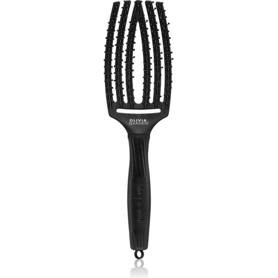Olivia Garden Fingerbrush Double Bristles плоска четка за по-лесно разресване на косата