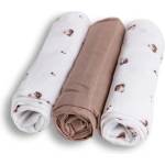 BabyMatex Бамбукови пелени 70x70см 3бр, Мечо (TB0510_03)