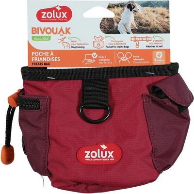 Zolux Taška na pamlsky BIVOUAK červená