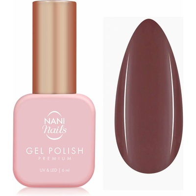 NANI gél lak Premium 6 ml - Cocoa Caress