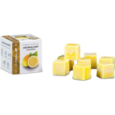 Kozák přírodní vonný vosk do aromalamp a interiérů 8 kostiček Svěží citron 30 g – Zboží Dáma