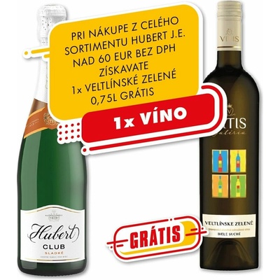 Hubert CLUB SLADKÉ 0,75 L