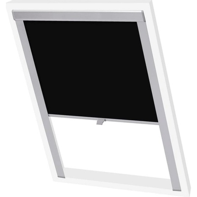 vidaXL Zatemňovací roleta P08/408 Černá