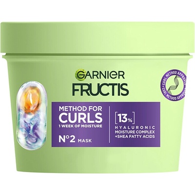 Garnier Fructis Method For Curls maska na vlnité a kučeravé vlasy 370 ml