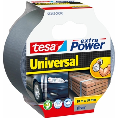 Tesa Textilná páska silne lepiaca 50 mm x 25 m strieborná