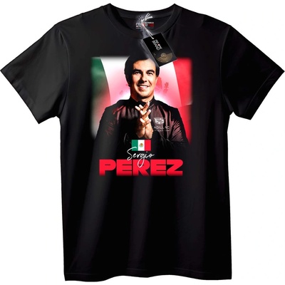 NOONEBRAND Тениска Sergio Perez Мексико F1 - L, White