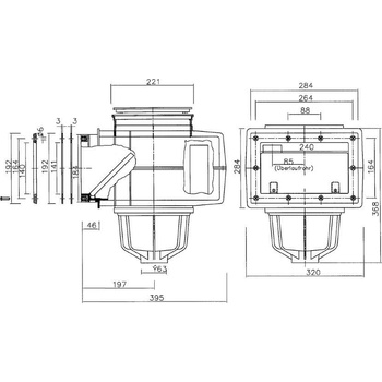 HANSCRAFT Skimmer V20 ABS do fólie 200x150 mm