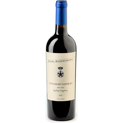 Royal Khvanchkara Červené Dzelshavi-Saperavi gruzínské suché červené 2019 0,75 l (holá láhev)
