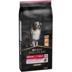 Purina Pro Plan Medium Adult Sensitive Skin кучета от средни породи с чувствителна кожа, суха храна със сьомга 14kg