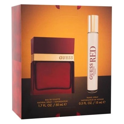 GUESS Seductive Homme Red подаръчен комплект: EDT 50 ml + EDT 15 ml за мъже