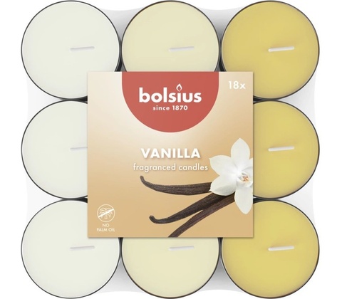 Bolsius Vanilla 18 ks