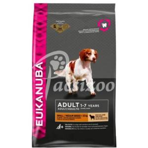 EUKANUBA Adult Small & Medium Breed Lamb & Rice 12 kg