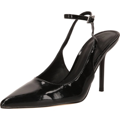 TOPSHOP Дамски обувки на ток с отворена пета 'Eliza' черно, размер 39