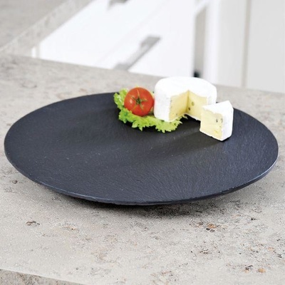 Kesper Servírovací podnos 35,5 cm okrúhly bridlice