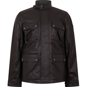 Belstaff Яке Belstaff Men's Grant Leather Jacket - Dark Brown