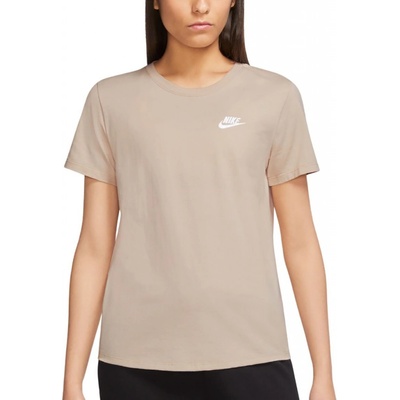 Nike W Nsw Dám Tee Club: Krémová