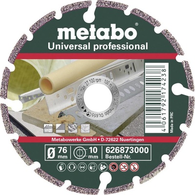 Metabo Professional Diamantový rezný kotúč 76 mm 626873000