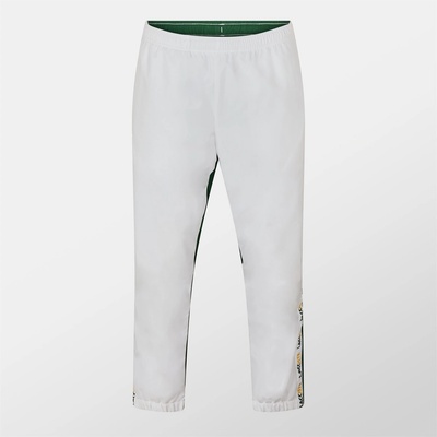 Lacoste Панталони Lacoste Tape Trackpants - White/Green