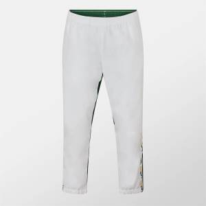 Lacoste Панталони Lacoste Tape Trackpants - White/Green