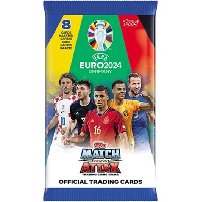 Match Attax EURO 2024 (Пакет с 8 карти)