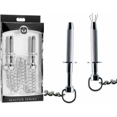 Метални скоби за зърна, с верига - Nipple Clamps (RIM0008035)