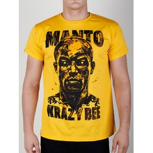 Tričko Manto Krazy Bee žluté