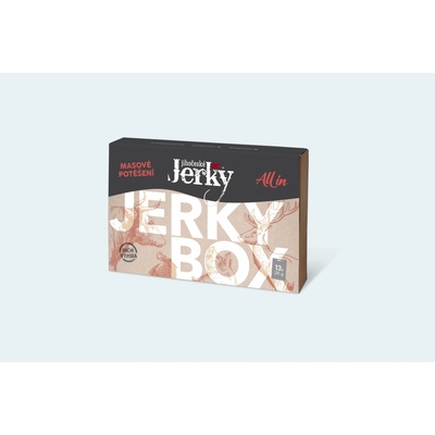 Jihočeské Jerky Dárkovení balení ALL-IN 13 x 20 g