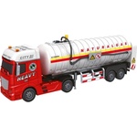 WENYI car - 1: 12 - Влекач с цистерна за природен газ (със звук и светлини) (21j-666-73f)